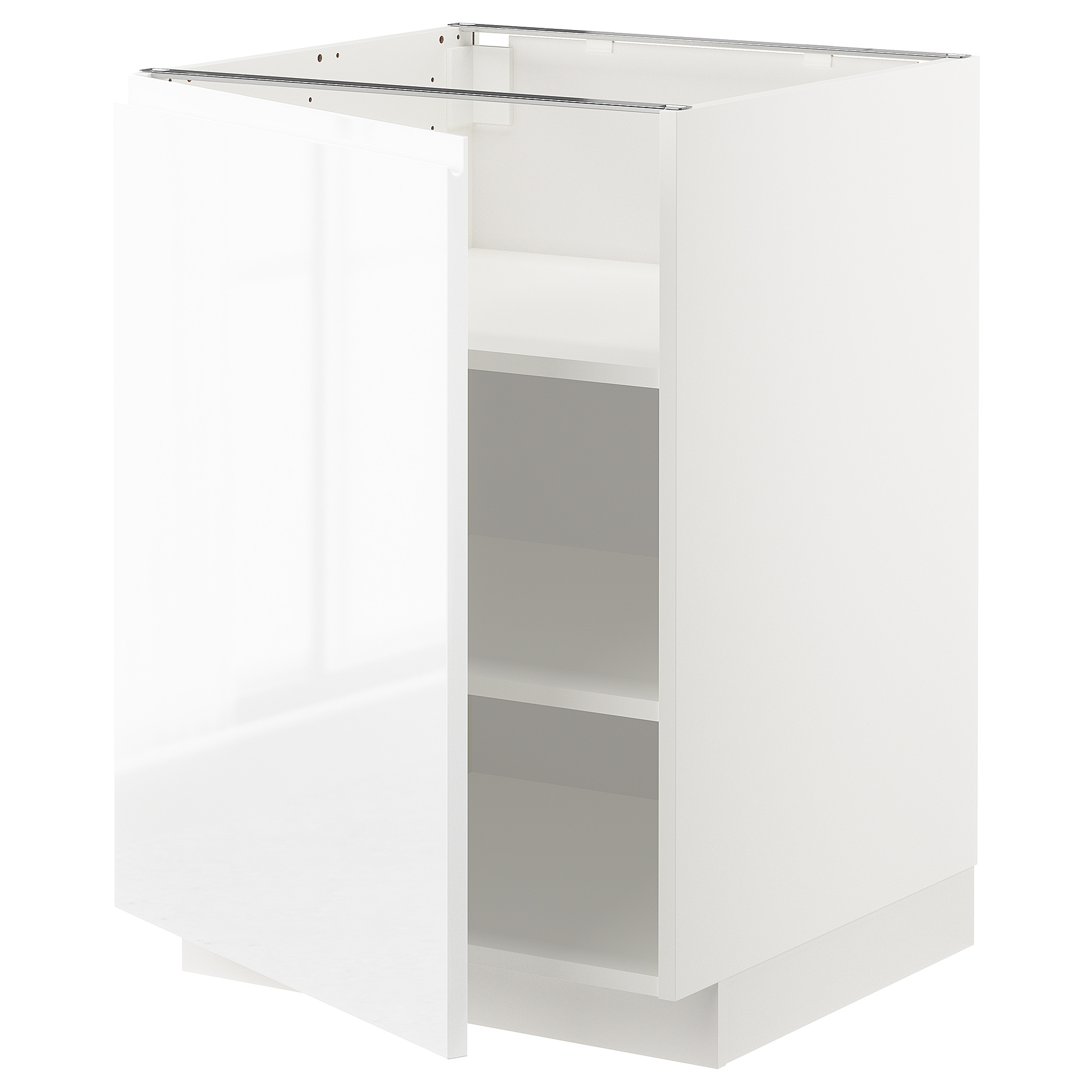 METOD base cabinet with shelves