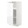 METOD - base cabinet with shelves, white/Voxtorp high-gloss/white | IKEA Taiwan Online - PE669121_S1