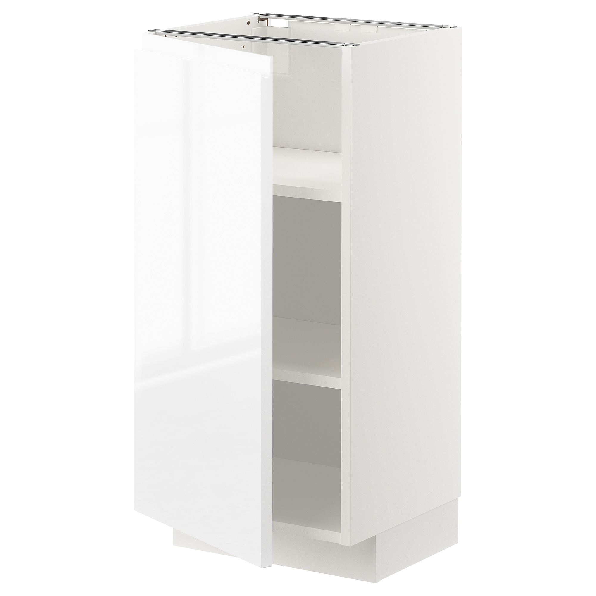 METOD base cabinet with shelves