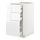 METOD - base cb 3 frnts/2 low/1 md/1 hi drw, white Maximera/Voxtorp high-gloss/white | IKEA Taiwan Online - PE669130_S1