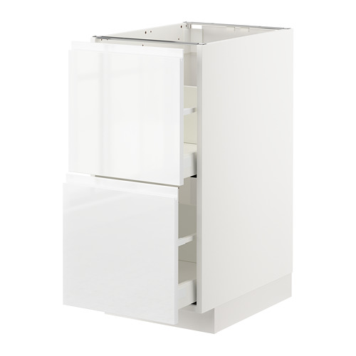 METOD/MAXIMERA base cb 2 fronts/2 high drawers