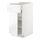 METOD/MAXIMERA - base cabinet with drawer/door, white/Voxtorp high-gloss/white | IKEA Taiwan Online - PE669147_S1