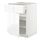 METOD/MAXIMERA - base cabinet with drawer/door, white/Voxtorp high-gloss/white | IKEA Taiwan Online - PE669148_S1