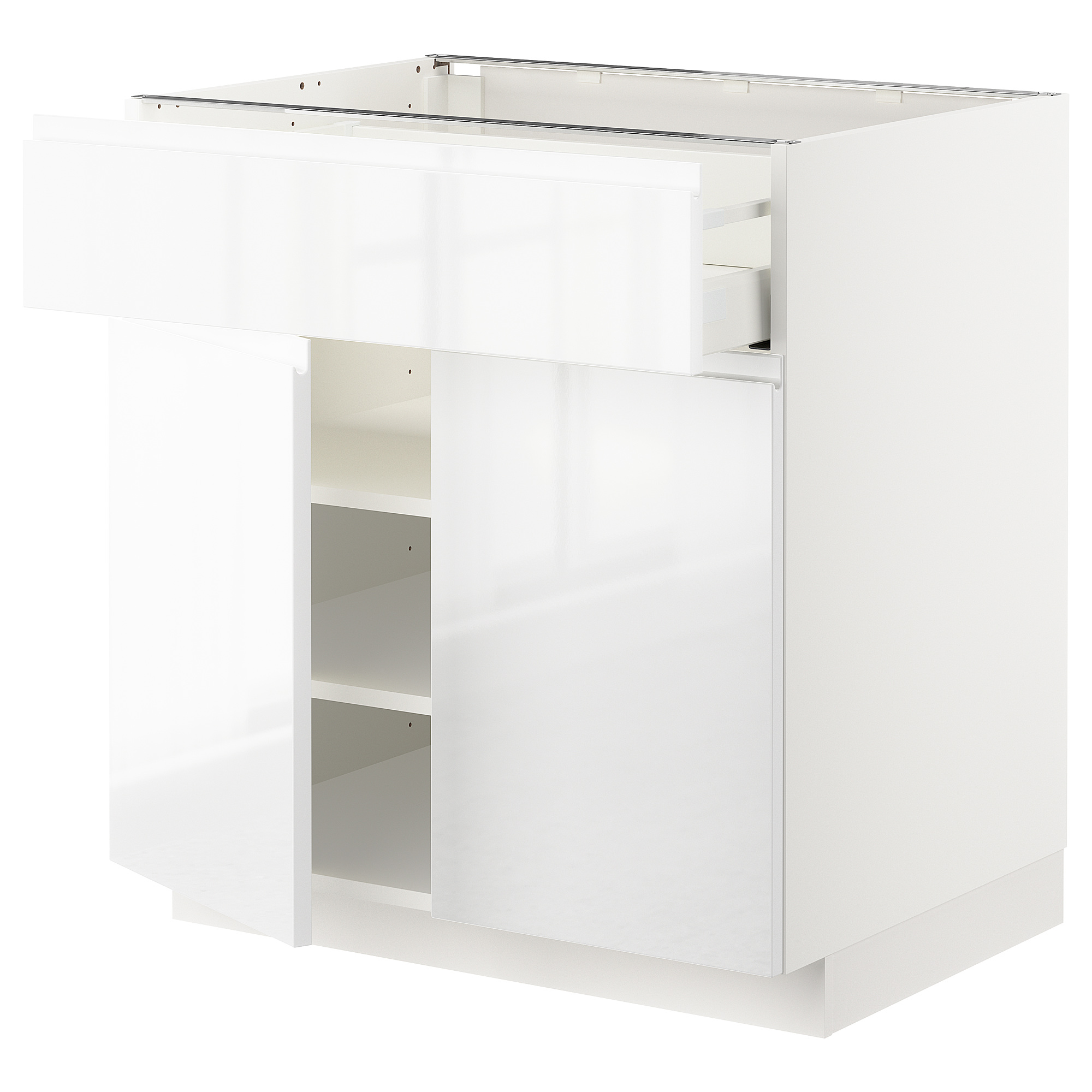 METOD/MAXIMERA base cabinet with drawer/2 doors