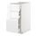 METOD - base cabinet with 3 drawers, white Maximera/Voxtorp high-gloss/white | IKEA Taiwan Online - PE669158_S1