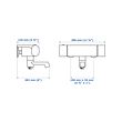 BROGRUND thermostatic bath/shower mixer