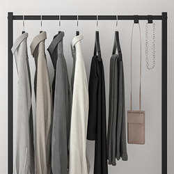 NORDLI - add-on clothes rail, white | IKEA Taiwan Online - PE760162_S3