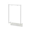NORDLI - add-on clothes rail, white, 80x115 cm | IKEA Taiwan Online - PE760162_S2 