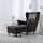 STRANDMON - footstool, Grann/Bomstad dark brown | IKEA Taiwan Online - PE758845_S1