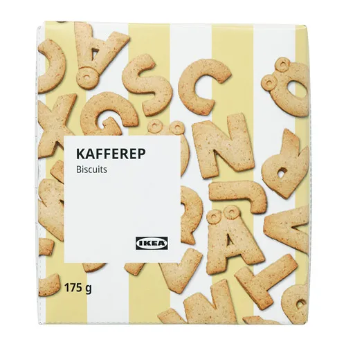 KAFFEREP - IKEA字母餅乾, 字母形狀, 175 公克 | IKEA 線上購物 - PE857110_S4