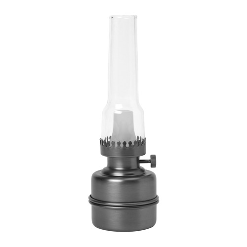 STRÅLA - LED table decoration, glass battery-operated/dark grey, 19 cm | IKEA Taiwan Online - PE895660_S4
