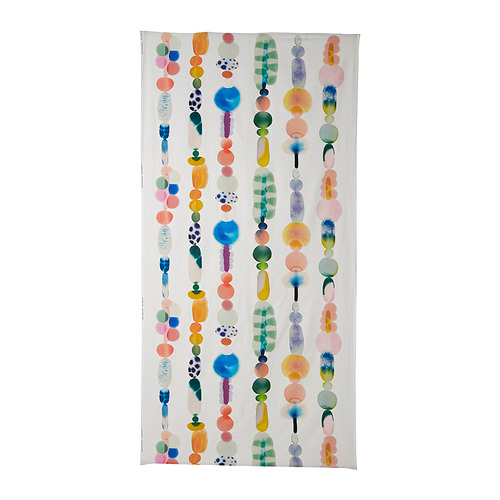 IKEA PS 2026 - pre-cut fabric, white/multicolour small pattern, 150x300 cm | IKEA Taiwan Online - PE999452_S4