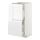 METOD/MAXIMERA - 附2抽底櫃, 白色/Voxtorp 高亮面 白色 | IKEA 線上購物 - PE669199_S1