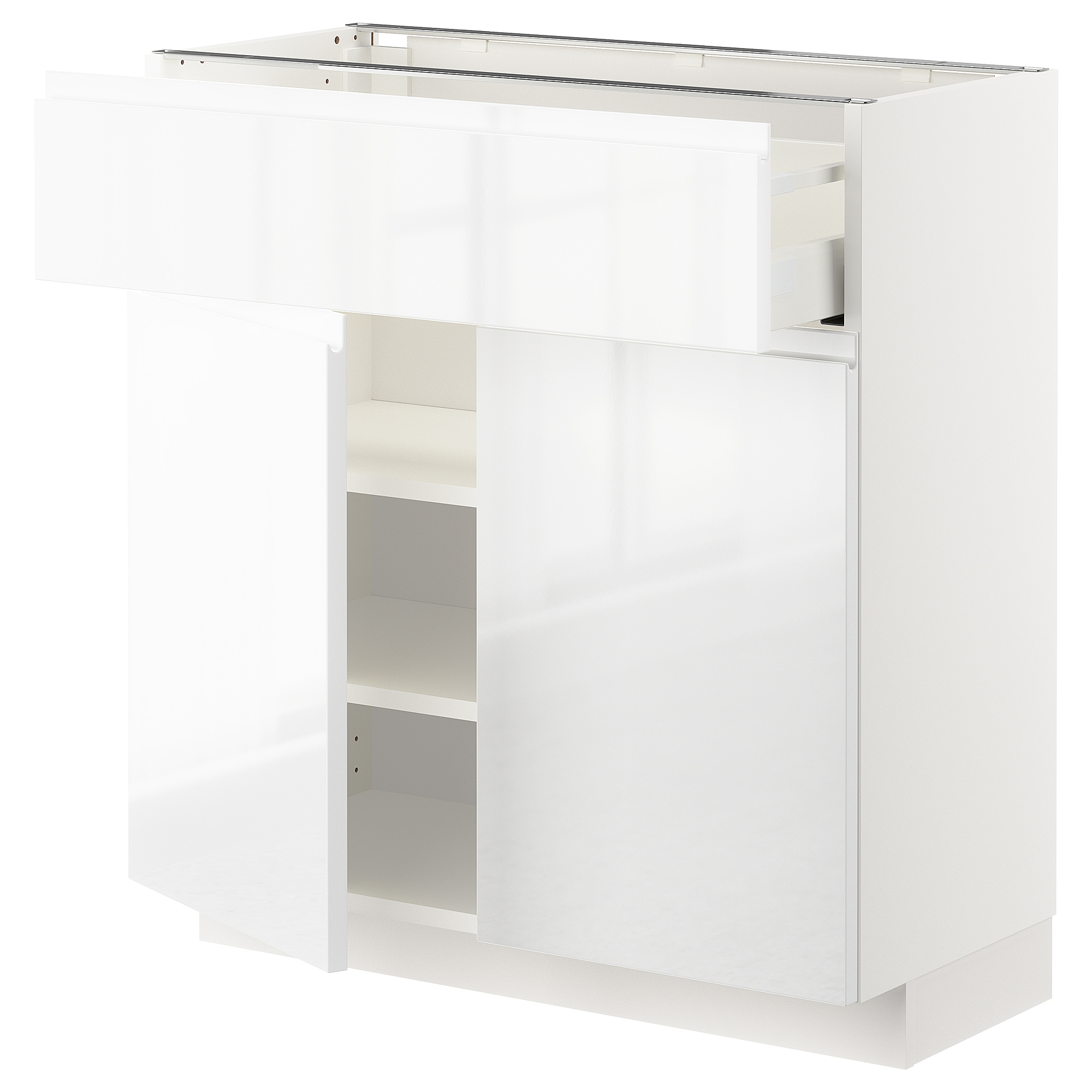 METOD/MAXIMERA base cabinet with drawer/2 doors