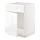 METOD - base cabinet f sink w door/front, white/Voxtorp high-gloss/white | IKEA Taiwan Online - PE669228_S1