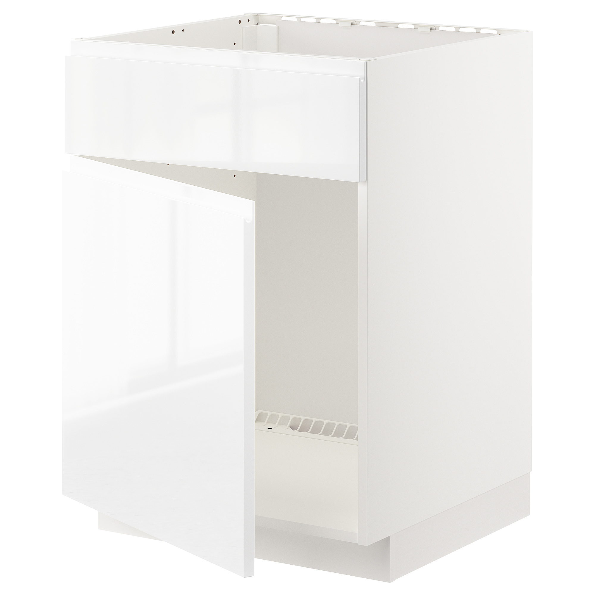 METOD base cabinet f sink w door/front