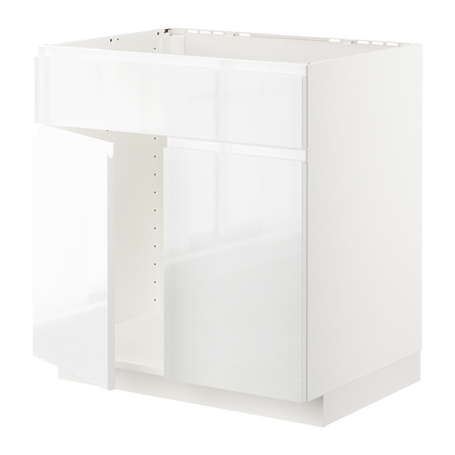 METOD - base cabinet f sink w 2 doors/front | IKEA Taiwan Online - PE669229_S4