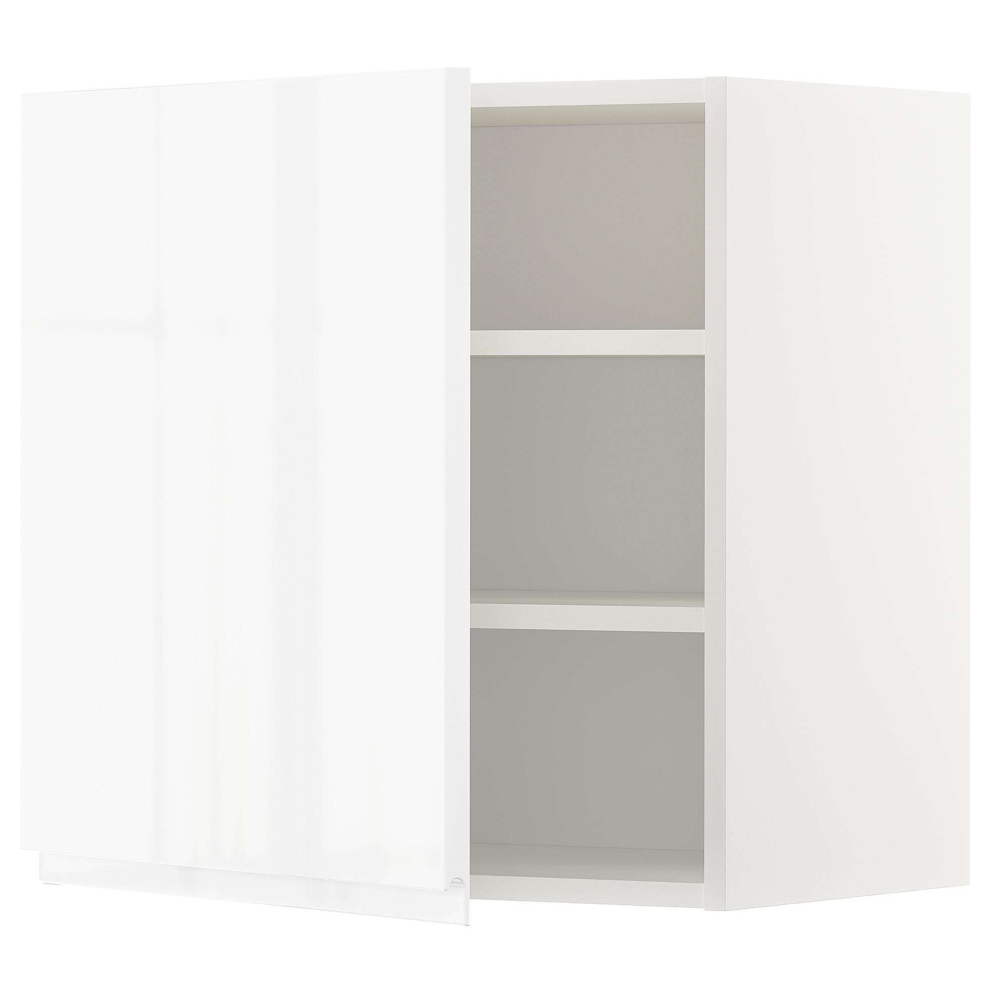 METOD wall cabinet with shelves