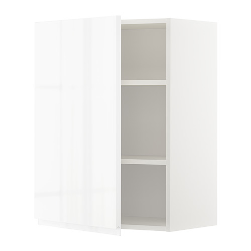 METOD wall cabinet with shelves