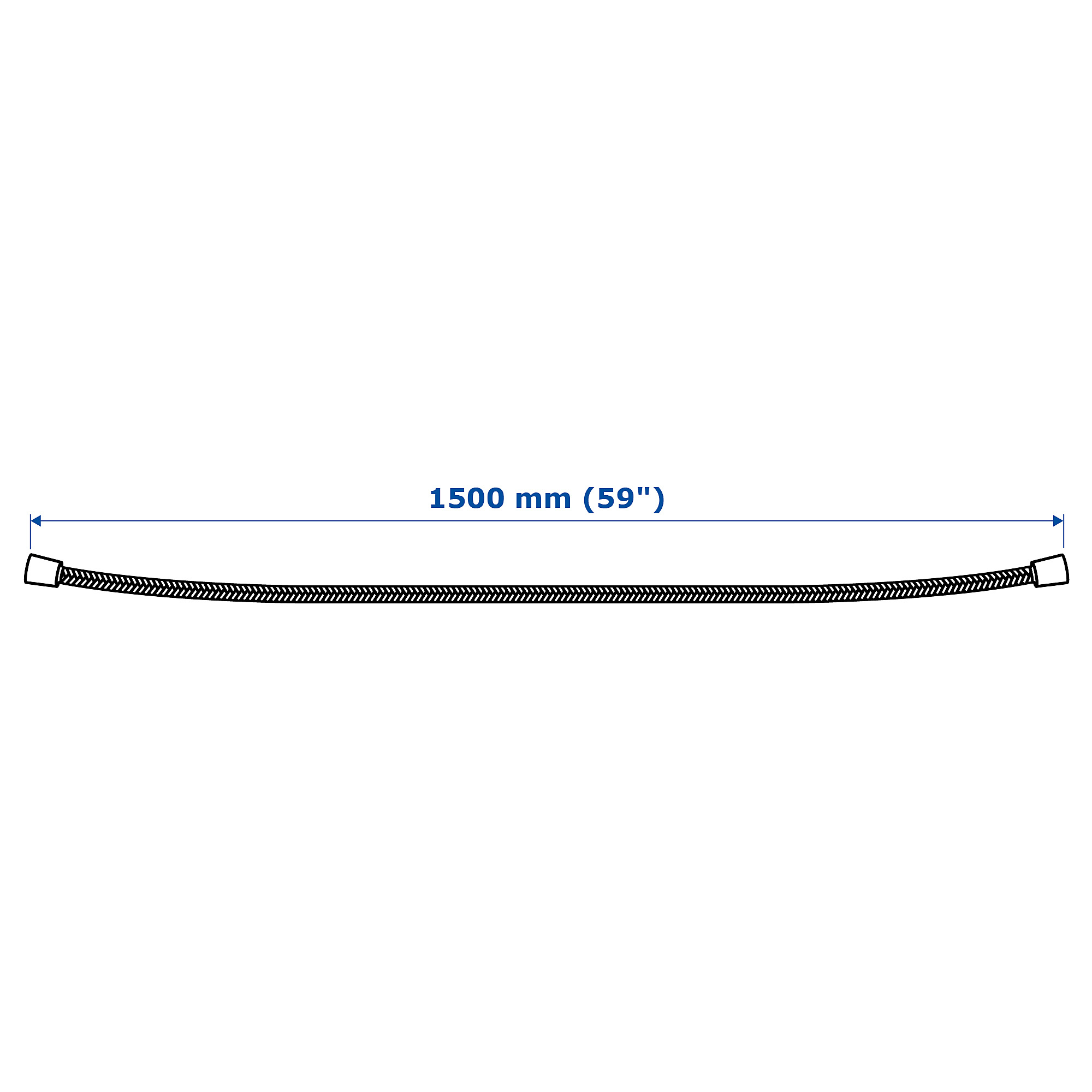 LILLREVET shower hose