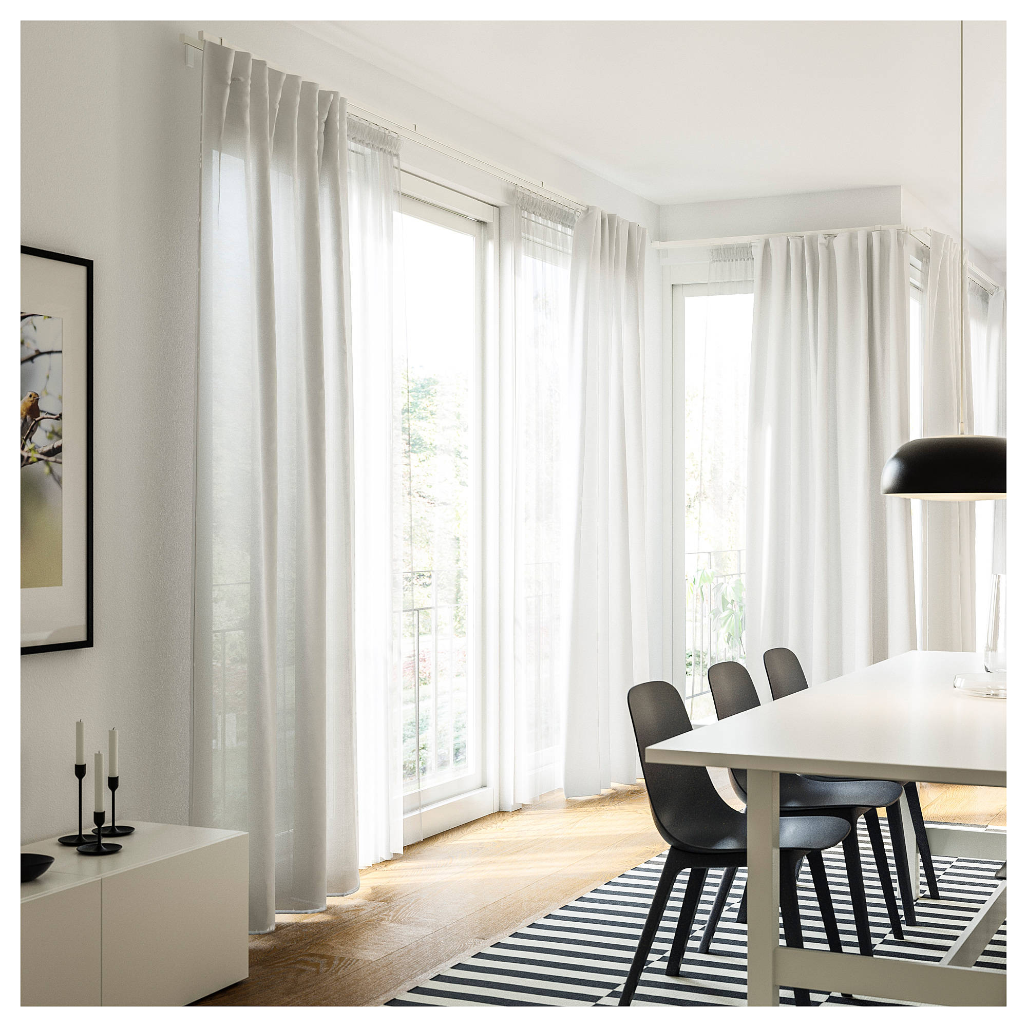 HANNALILL curtains, 1 pair