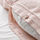 BERGPALM - 雙人被套組, 淺粉紅色/條紋 | IKEA 線上購物 - PE814059_S1