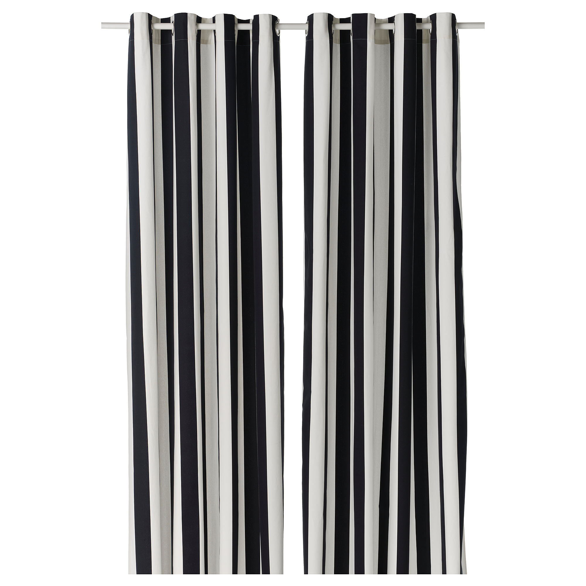 SLÅNHÖSTMAL curtains, 1 pair