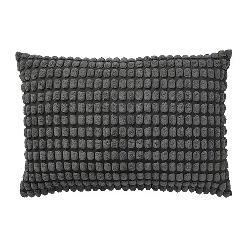 SVARTPOPPEL - 靠枕套，碳黑色，40x58 公分 | IKEA 線上購物 - PE999464_S4