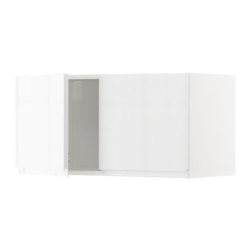 METOD wall cabinet with 2 doors