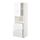 METOD/MAXIMERA - 微波爐高櫃附門板/2抽屜, 白色/Voxtorp 高亮面 白色 | IKEA 線上購物 - PE669301_S1