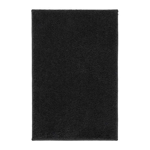 BACKMÅRA - 浴室腳踏墊, 黑色, 40x60 公分 | IKEA 線上購物 - PE961199_S4