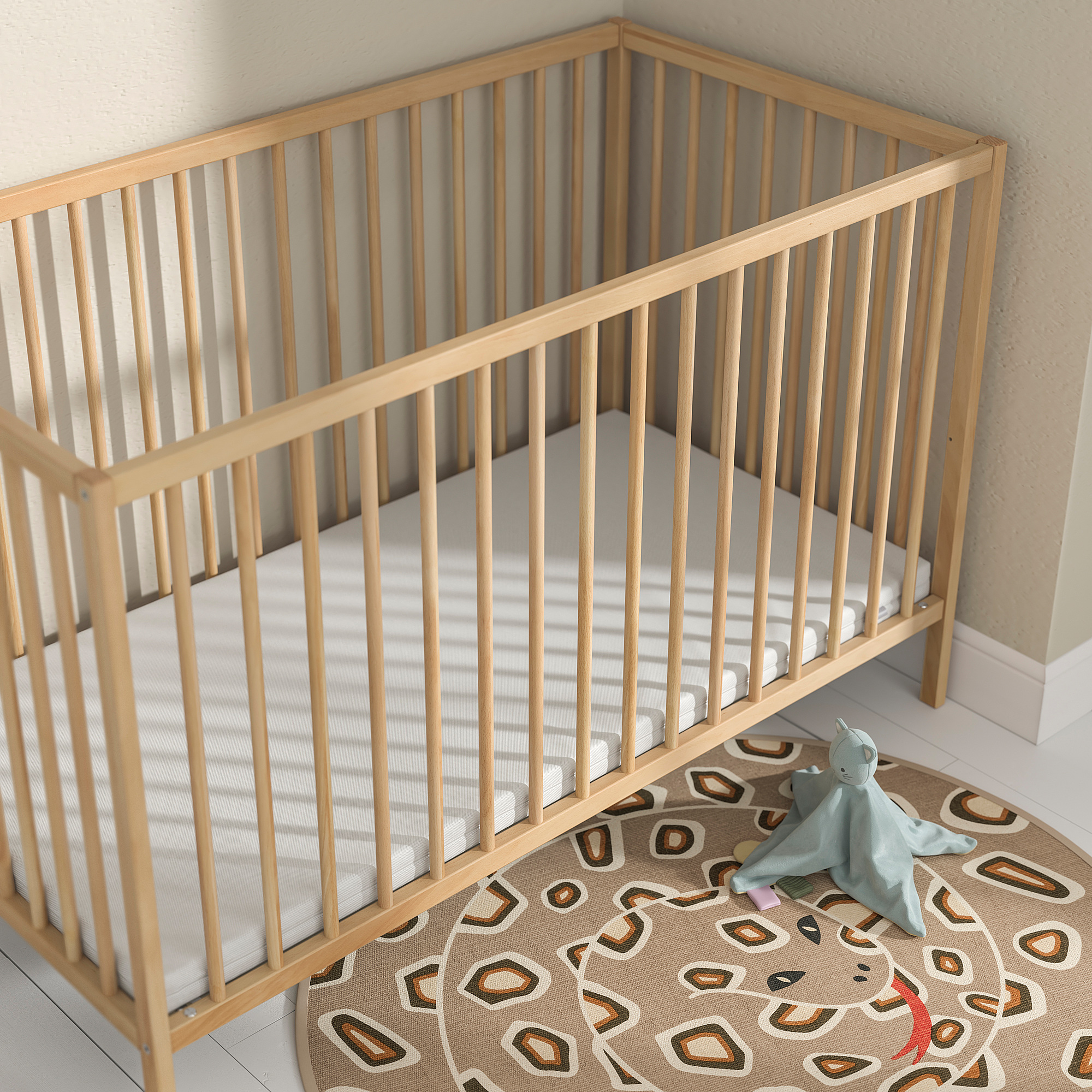 PLUTTIG 嬰兒床用泡棉床墊