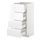 METOD - 底櫃附4面板/4抽屜, 白色 Maximera/Voxtorp 高亮面 白色 | IKEA 線上購物 - PE669330_S1