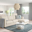 VIMLE 3-seat sofa with chaise longue