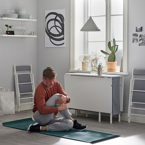 KALLHÄLL gateleg table with storage