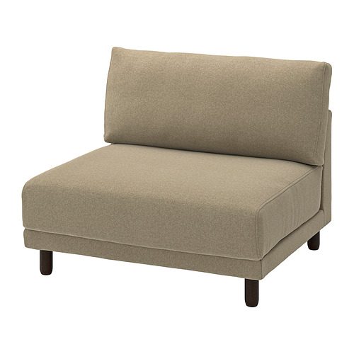 UPPÅKRA - 1.5-seat module, Johanneshov brown-beige | IKEA Taiwan Online - PE999620_S4