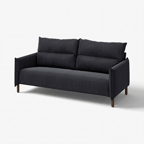 MANNARP - 3-seat sofa, Saxemara black-blue | IKEA Taiwan Online - E1034178_S4