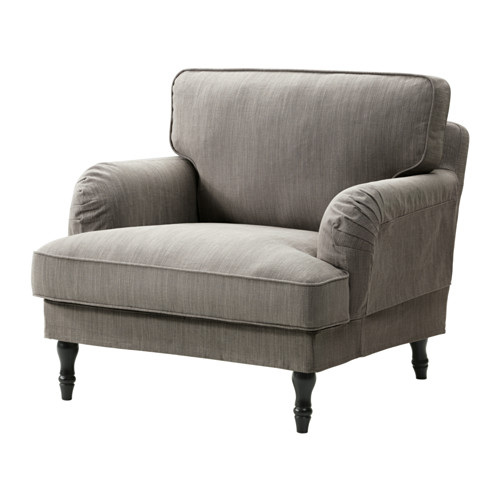 STOCKSUND - 扶手椅, Nolhaga 灰米色/黑色/木材 | IKEA 線上購物 - PE556245_S4