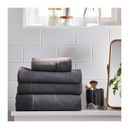 SALVIKEN - 毛巾, 碳黑色 | IKEA 線上購物 - PE719337_S4
