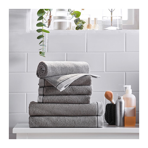 VIKFJÄRD - 毛巾, 灰色 | IKEA 線上購物 - PE719360_S4
