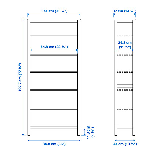 HEMNES 書櫃