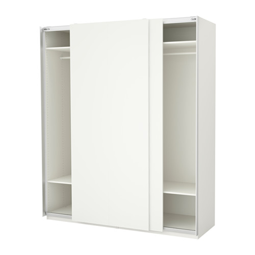 PAX - 衣櫃, 白色, 200x66x236公分 | IKEA 線上購物 - PE554731_S4