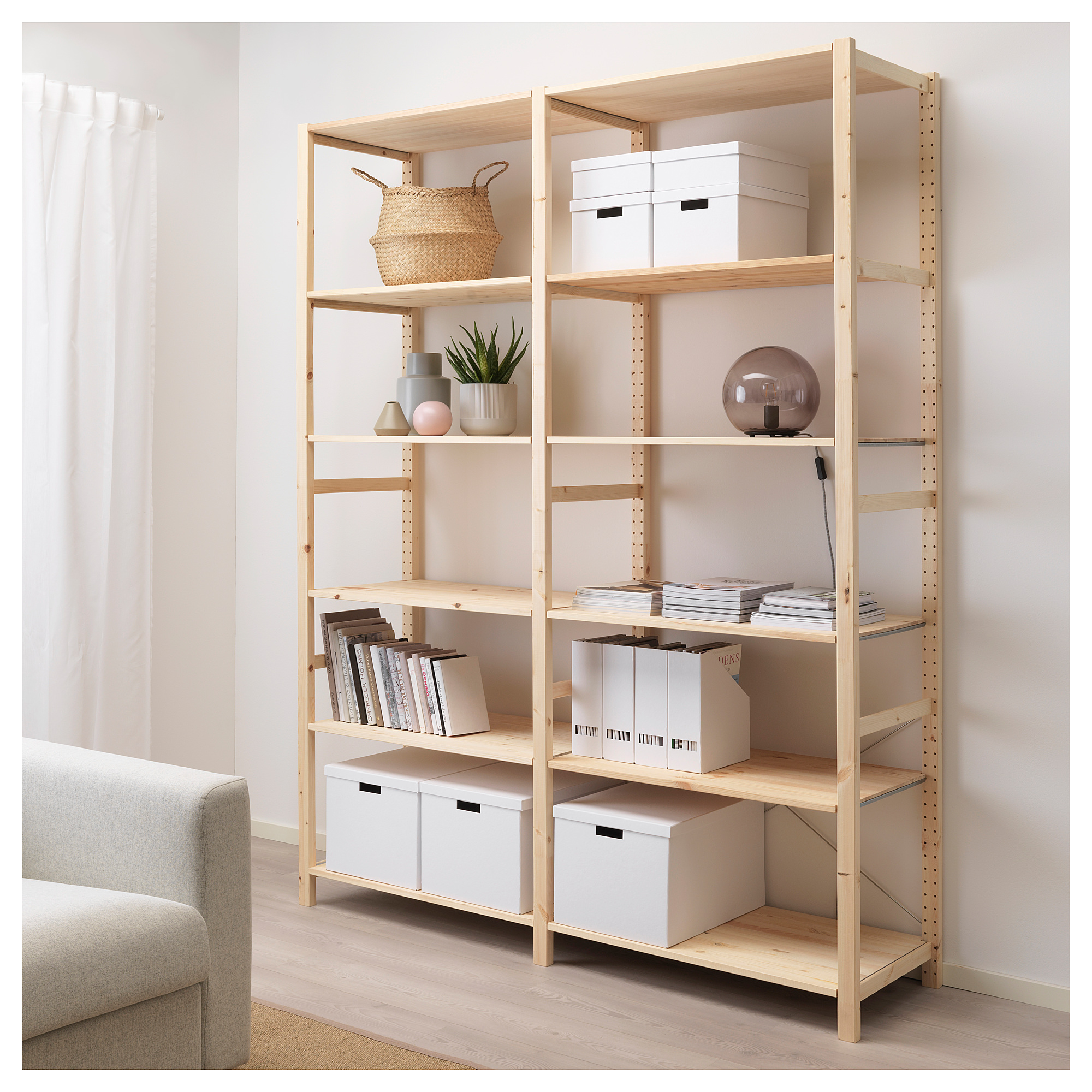 IVAR 2 sections/shelves