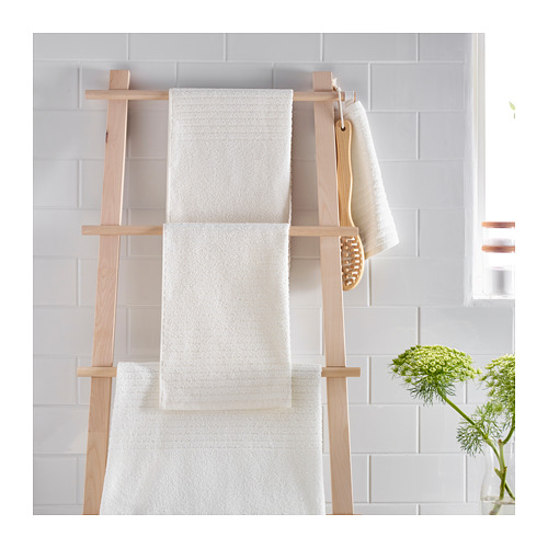 VÅGSJÖN - 浴巾, 白色 | IKEA 線上購物 - PE719392_S4