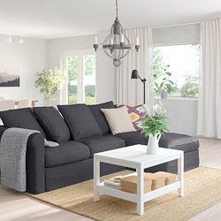 GRÖNLID - 3-seat sofa with chaise longue, Inseros white | IKEA Taiwan Online - PE668689_S3