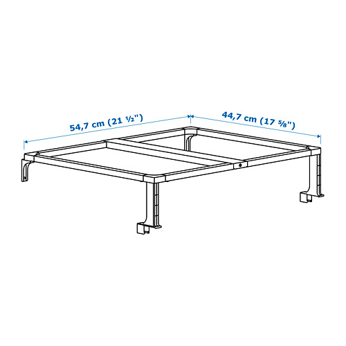 HÅLLBAR support frame f waste sorting bins