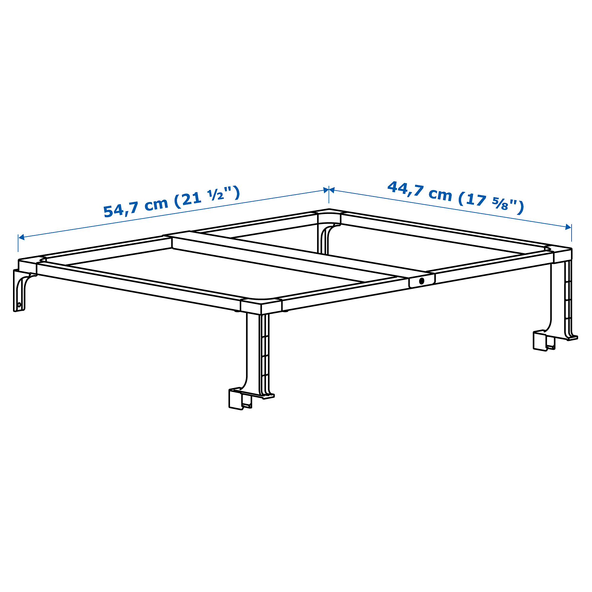 HÅLLBAR support frame f waste sorting bins