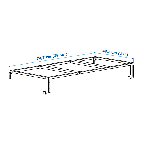 HÅLLBAR support frame f waste sorting bins