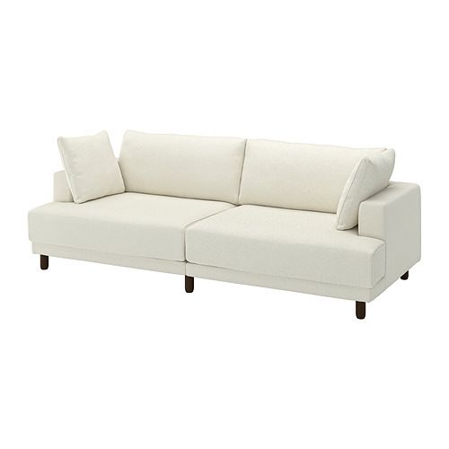 UPPÅKRA - 3-seat modular sofa, Axvall off-white | IKEA Taiwan Online - PE999748_S4