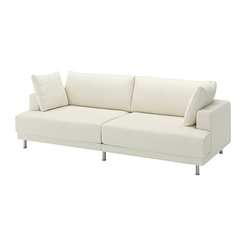 UPPÅKRA - 三人座沙發，Axvall 淺乳白色 | IKEA 線上購物 - PE999737_S4